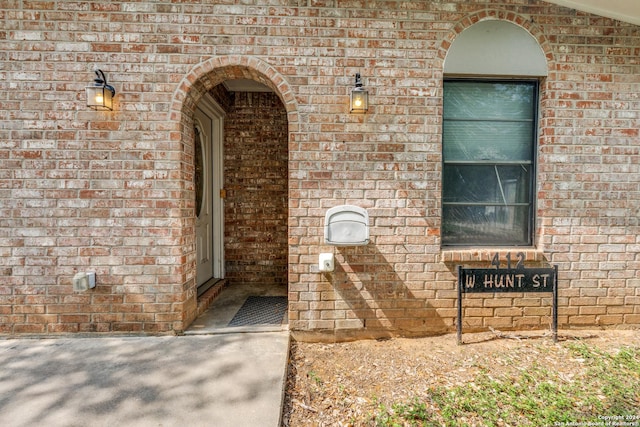 view of property entrance