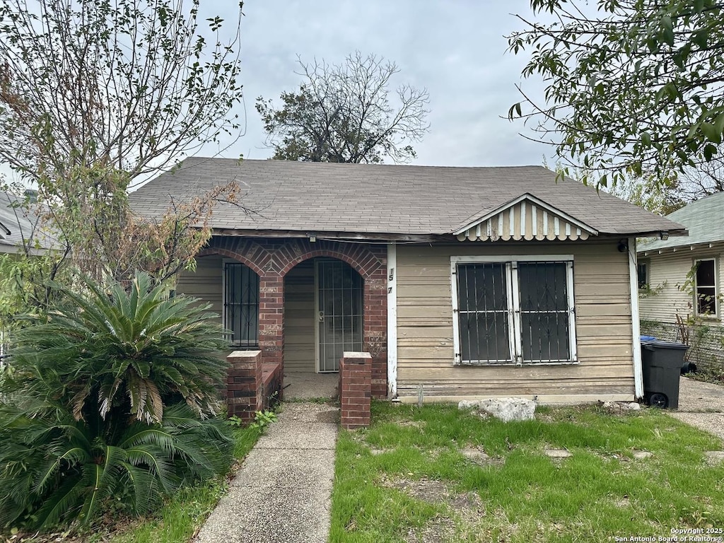 view of bungalow-style house