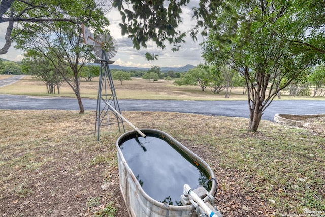 exterior space featuring a rural view