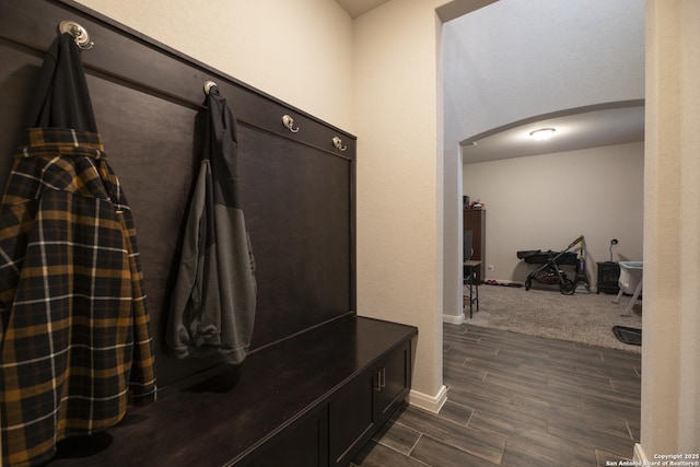 view of mudroom