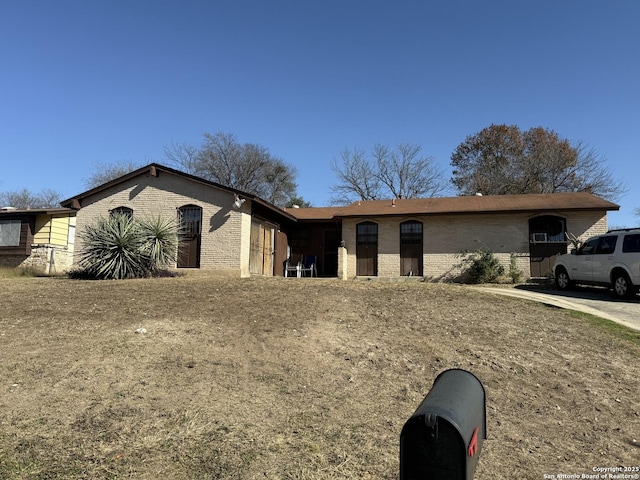 view of ranch-style home