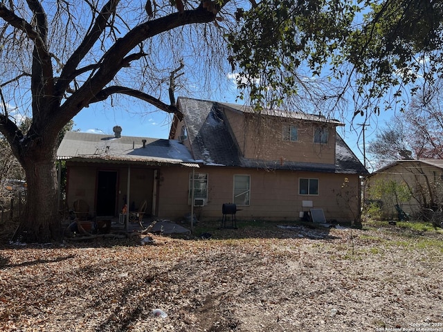 view of rear view of property