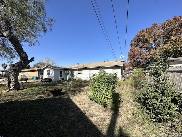 view of rear view of house