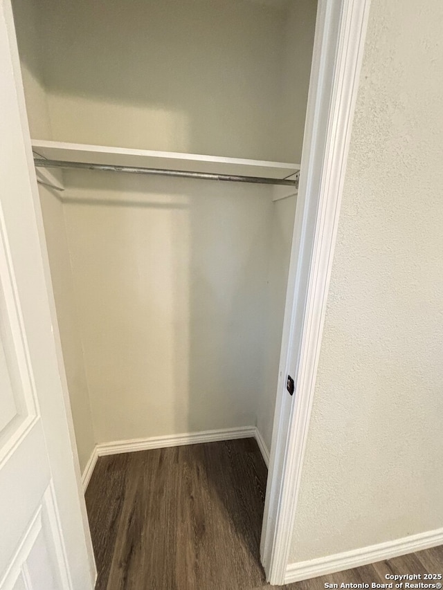 view of closet