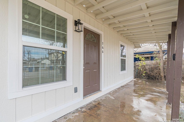 view of property entrance