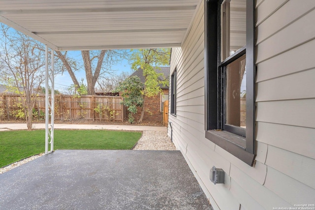 view of patio