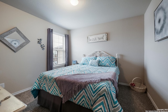 bedroom featuring carpet flooring