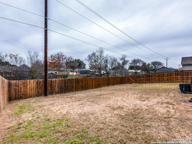 view of yard