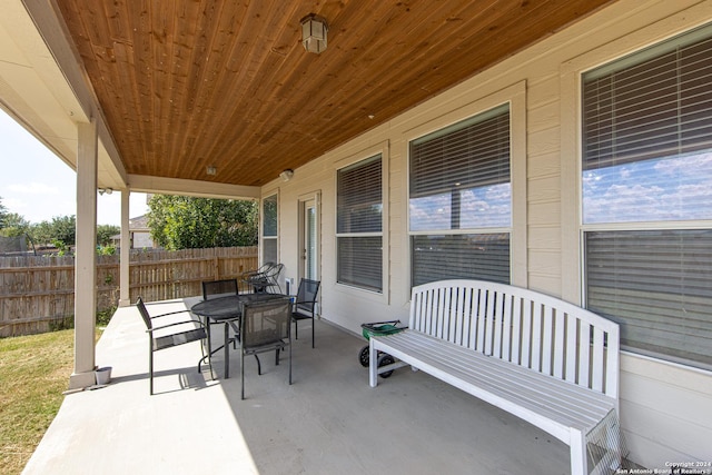 view of patio / terrace