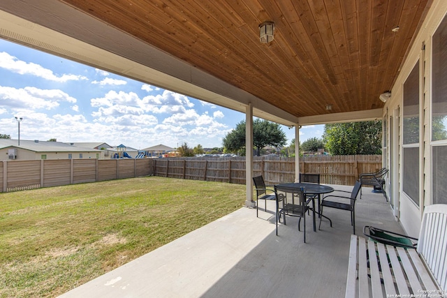 view of patio / terrace