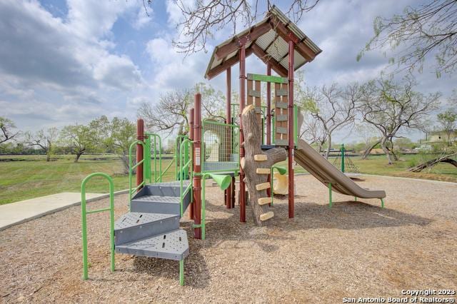 view of communal playground