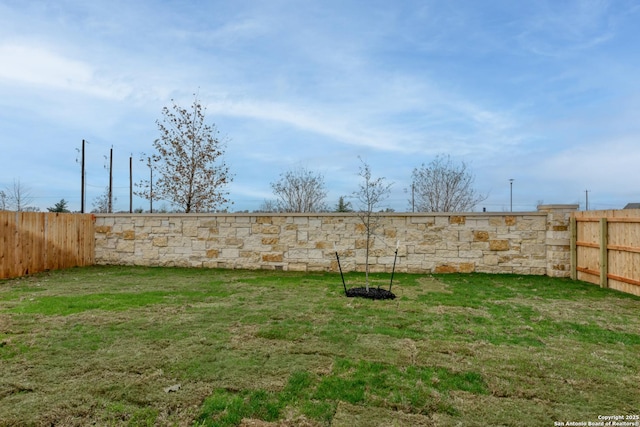 view of yard