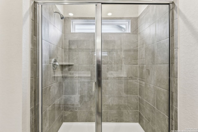 11559 Cottage Pt, San Antonio, TX 78254 - bathroom featuring an enclosed shower