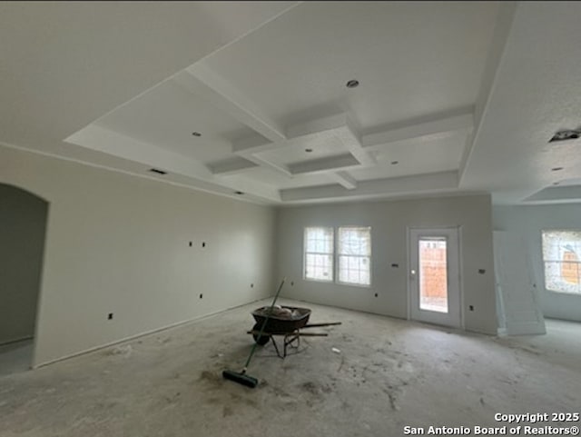 view of unfurnished living room