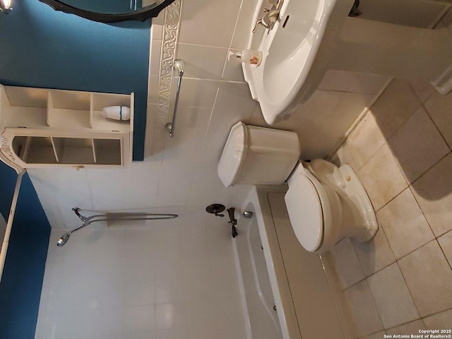 bathroom with toilet