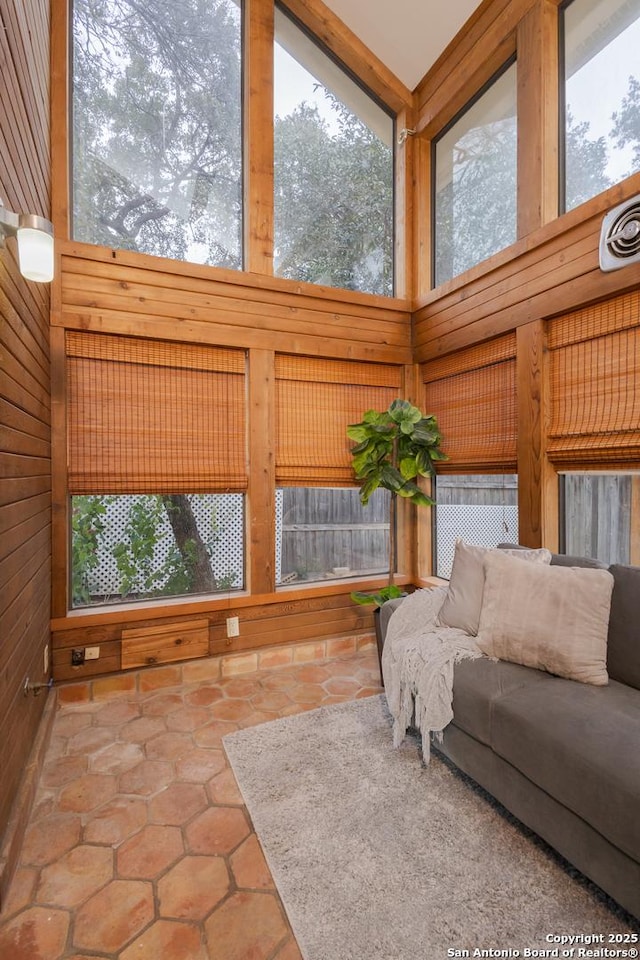 interior space featuring plenty of natural light