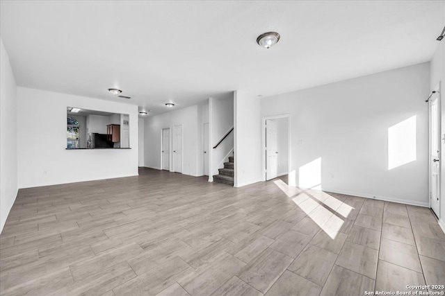 view of unfurnished living room