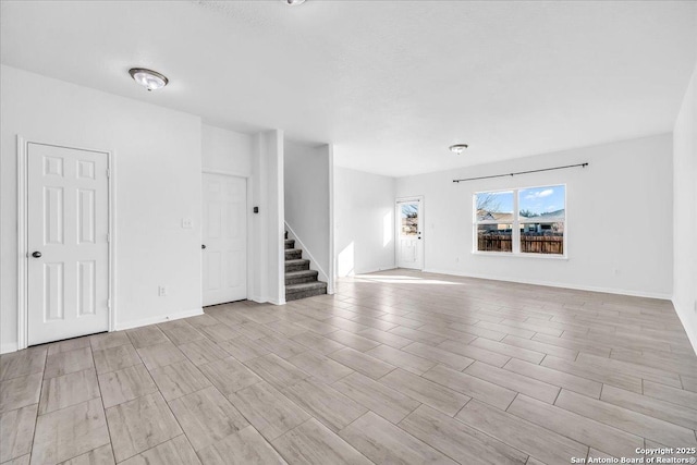 view of unfurnished living room