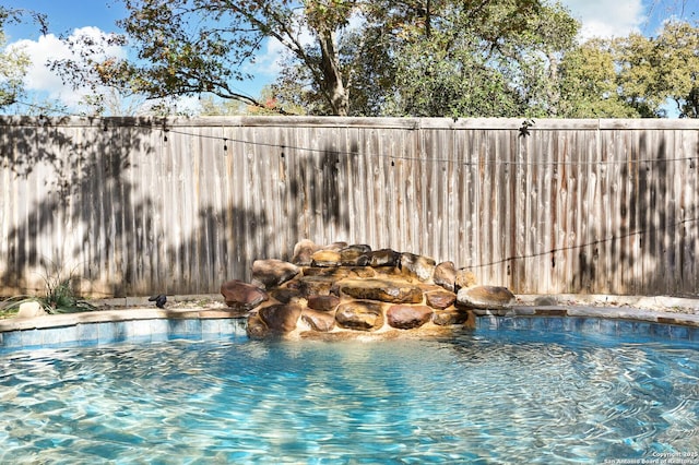 view of pool