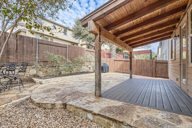 view of patio