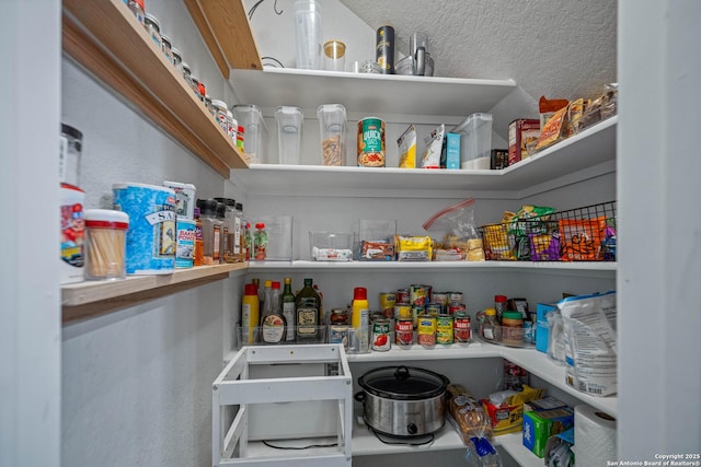 view of pantry