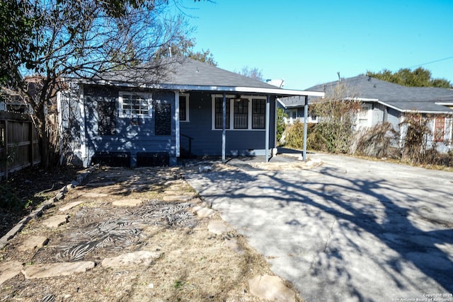 view of front of house