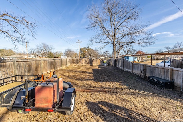 view of yard