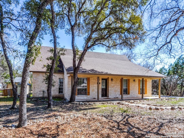 view of ranch-style house