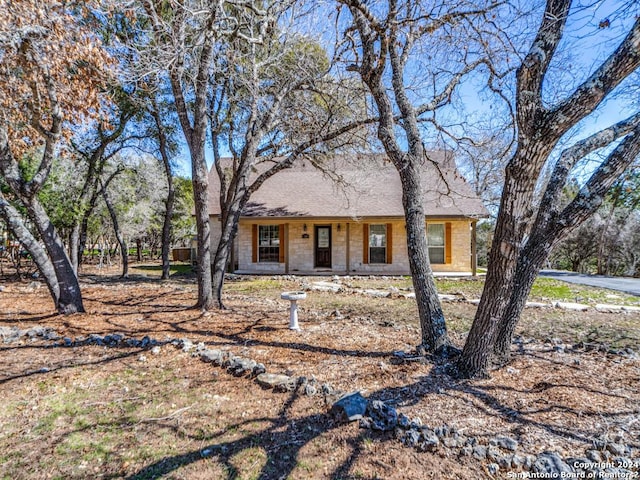 view of ranch-style house