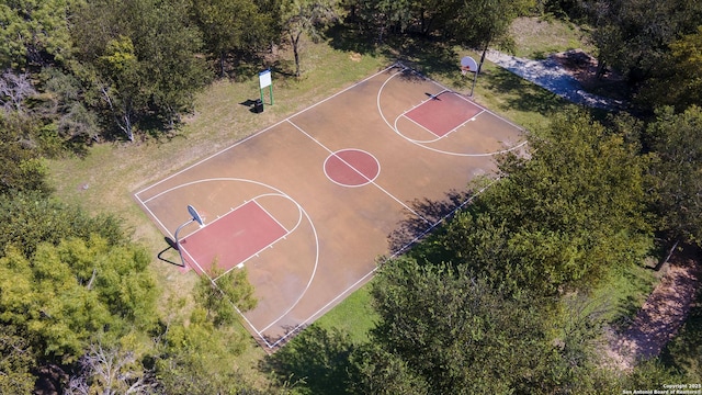 view of basketball court featuring community basketball court
