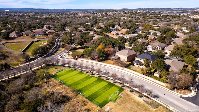 bird's eye view