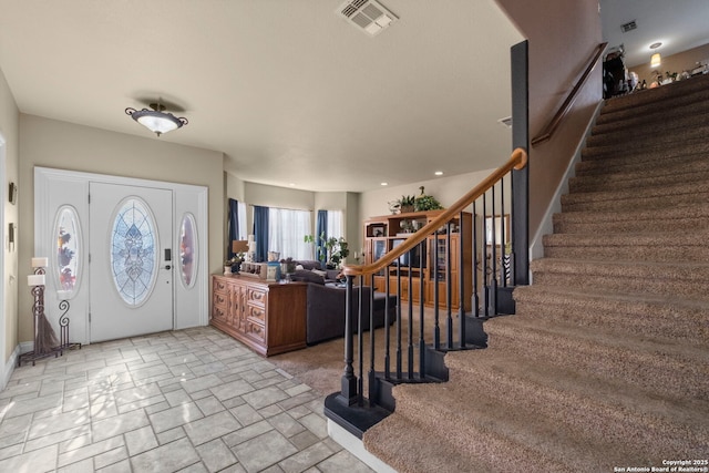 view of entrance foyer