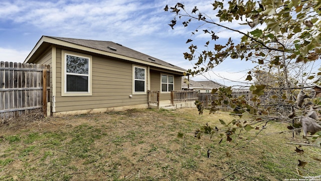 view of rear view of house