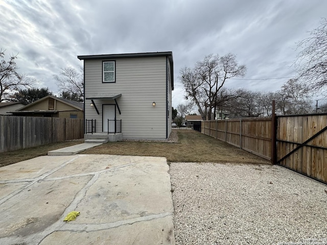 view of rear view of house