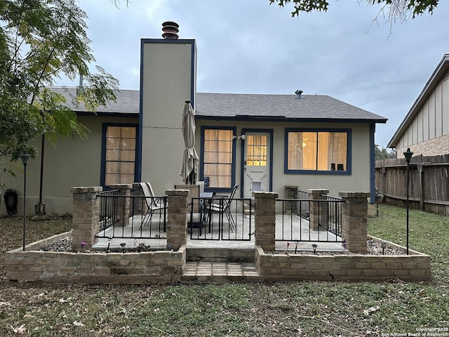 view of rear view of house