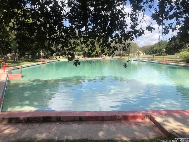 view of pool