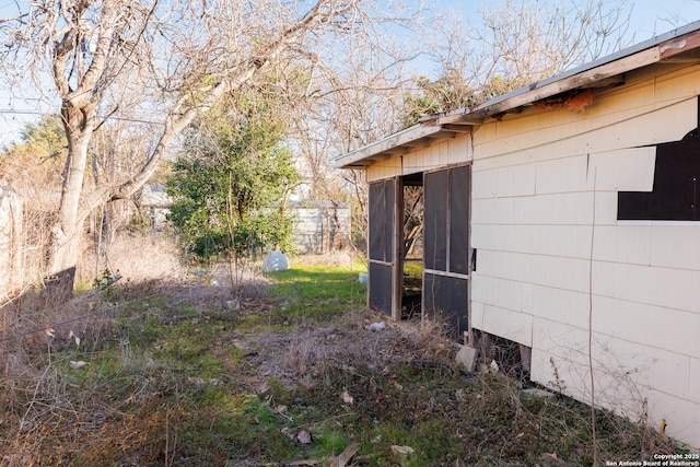 view of yard