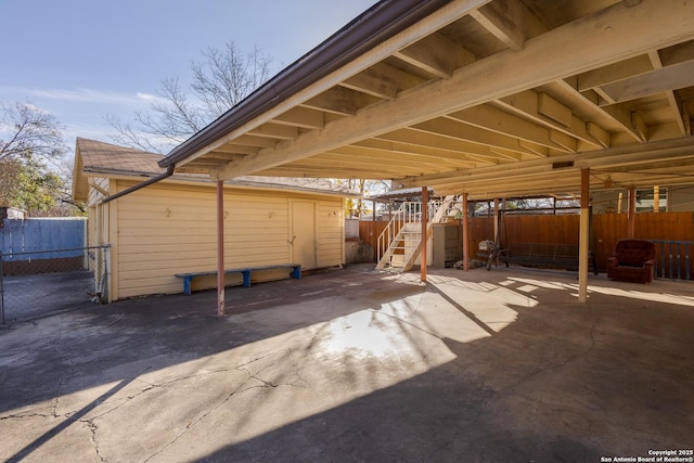 view of patio