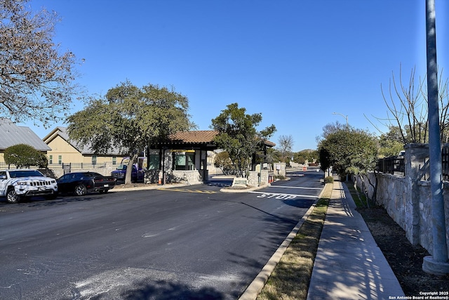 view of street