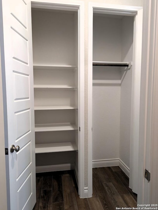 view of closet