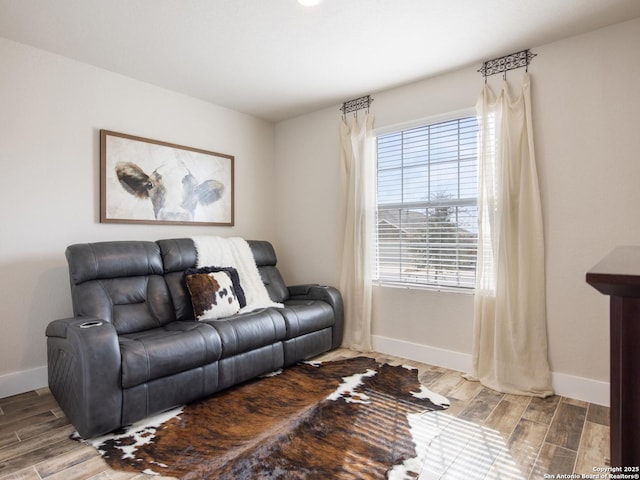 view of living room