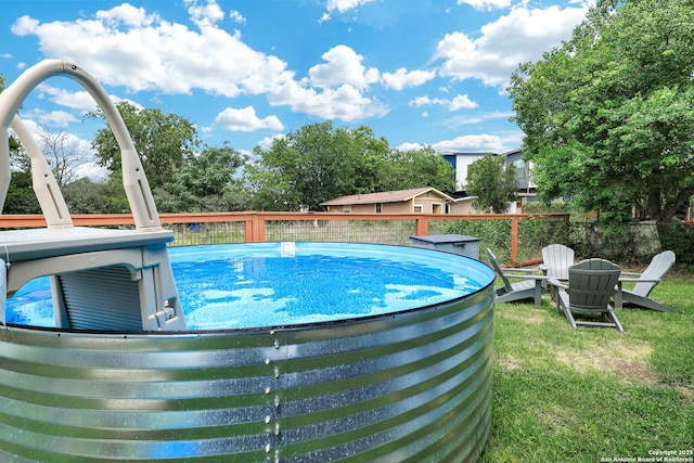 view of pool