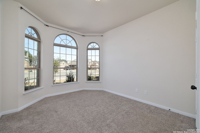 empty room featuring carpet