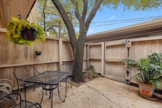 view of patio / terrace