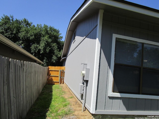 view of side of property