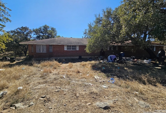 view of side of property