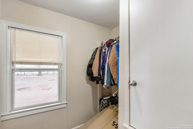 view of spacious closet