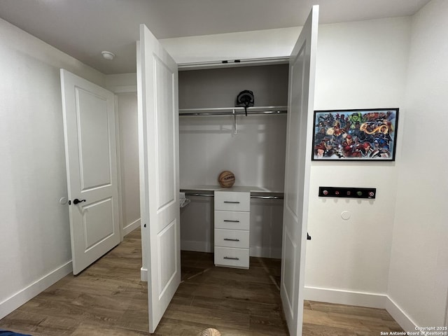 view of closet