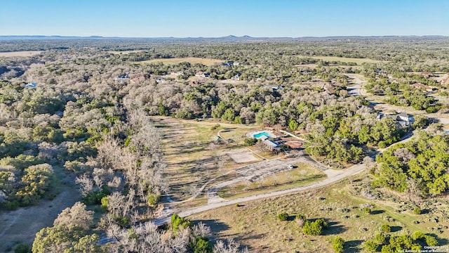 aerial view with a view of trees