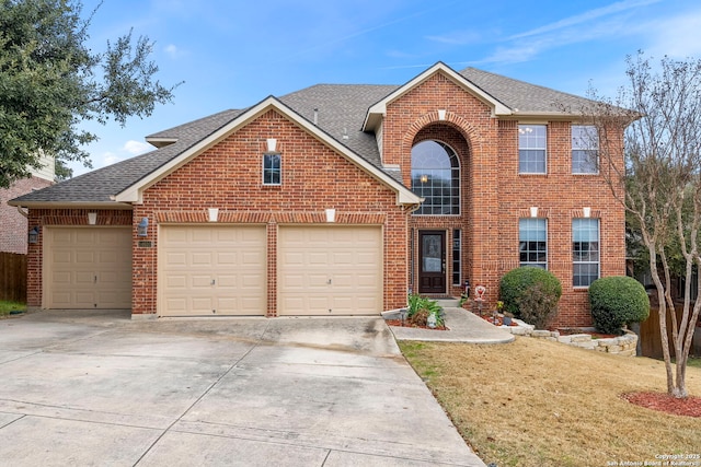 view of property with a front yard